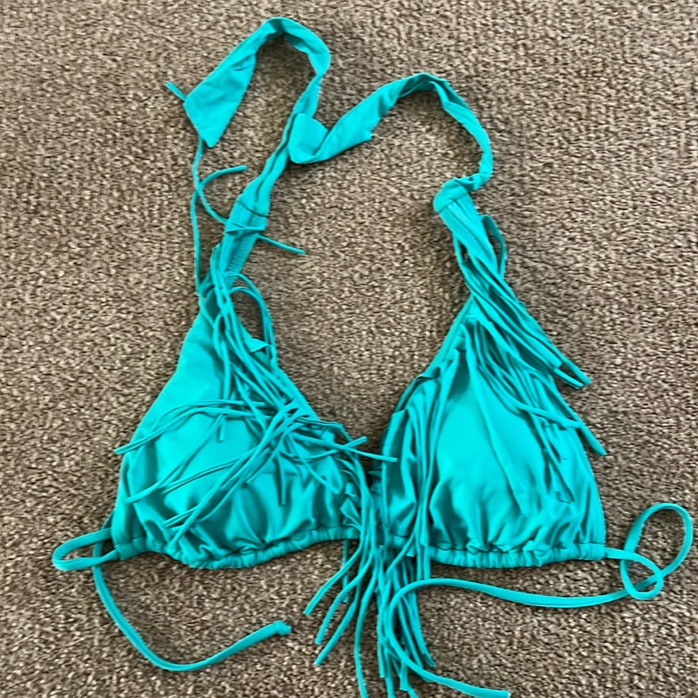 Fringe bikini top